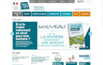 Site Web de l'Agence de l'Eau RM&C - version 5  (nouvelle fenêtre).